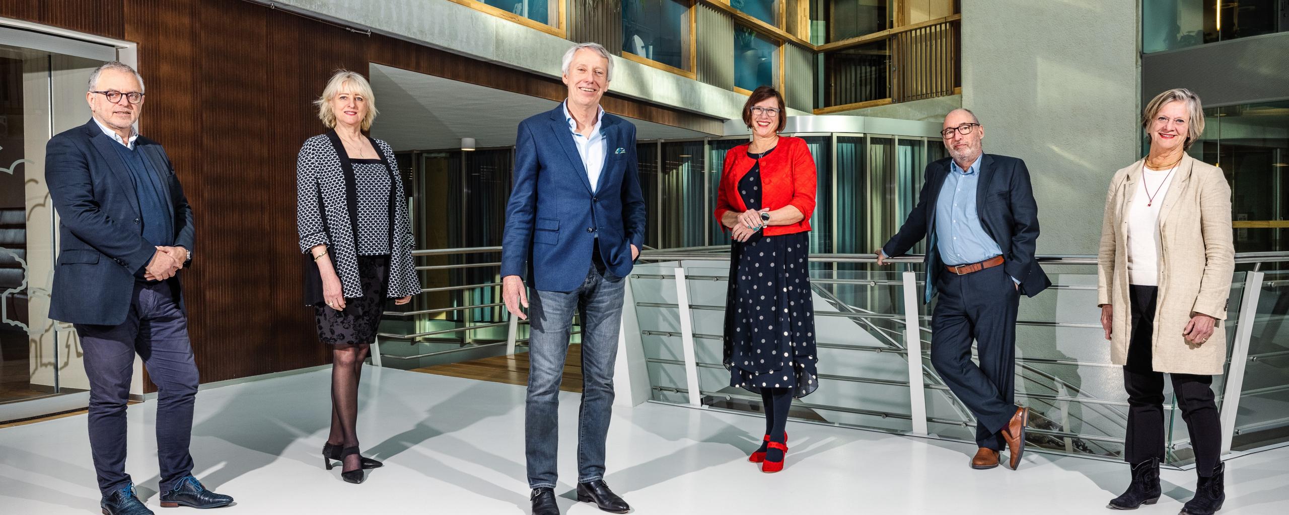 Het collega van dijkgraaf en heemraden