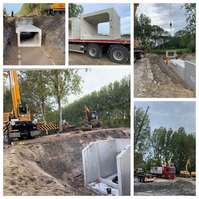 Werkzaamheden Torensteepolder in Cromstrijen