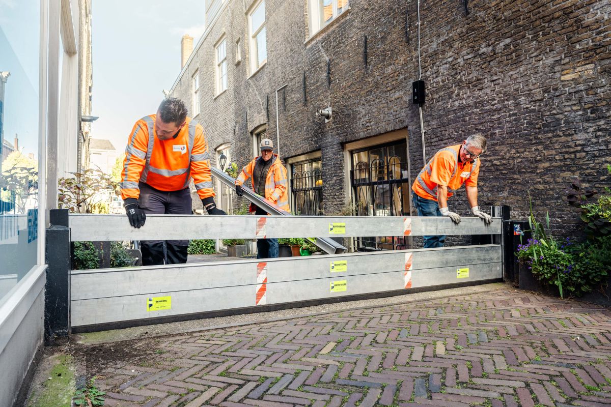 Vloedschottentest op 30 september in Dordrecht