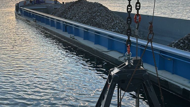 Onderwater dijkversterking Ouddorp