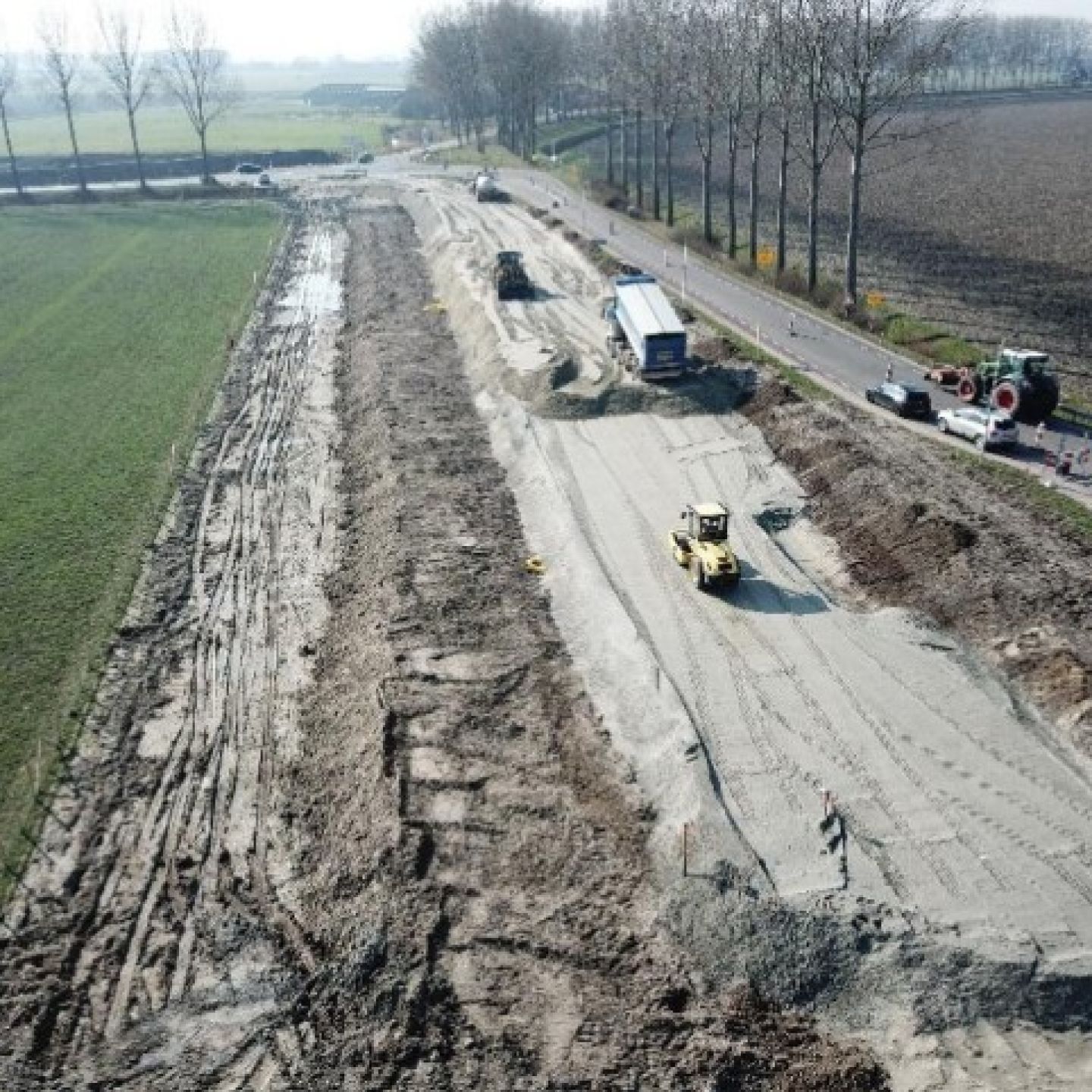 Aanbrengen van de voorbelasting